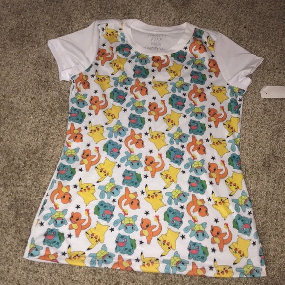 POKÉMON character tee printed front - Picture 1 of 3
